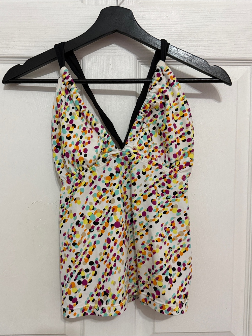 A New Approach women’s polka dot tankini